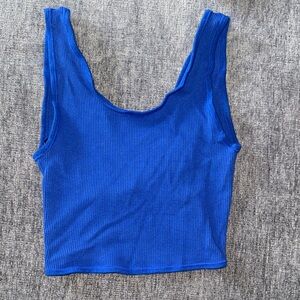 Urban Outfitters Vibrant Blue Tank Top